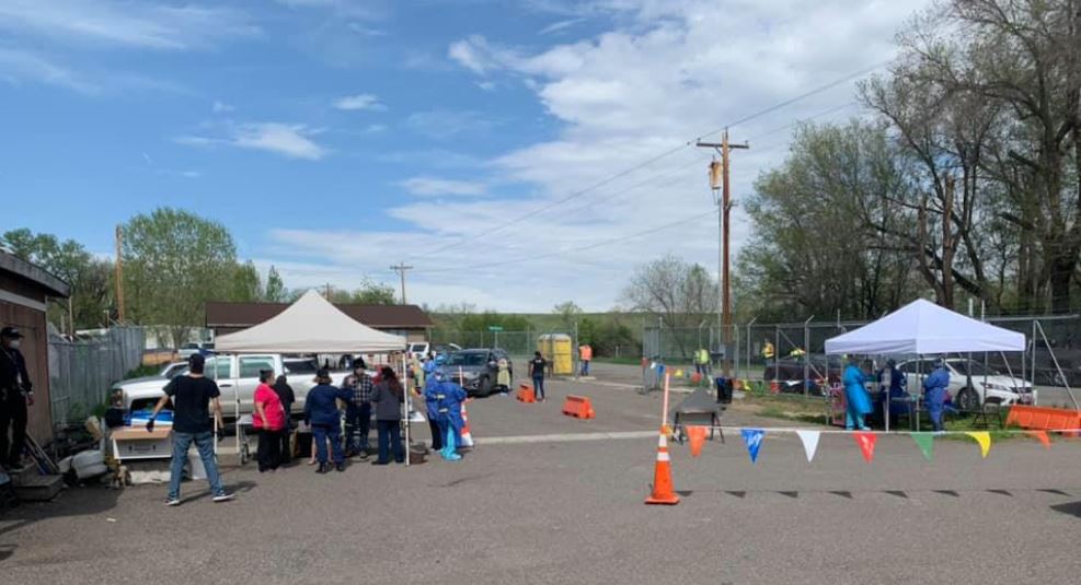 Crow tribe holding drive-through COVID-19 testing on reservation