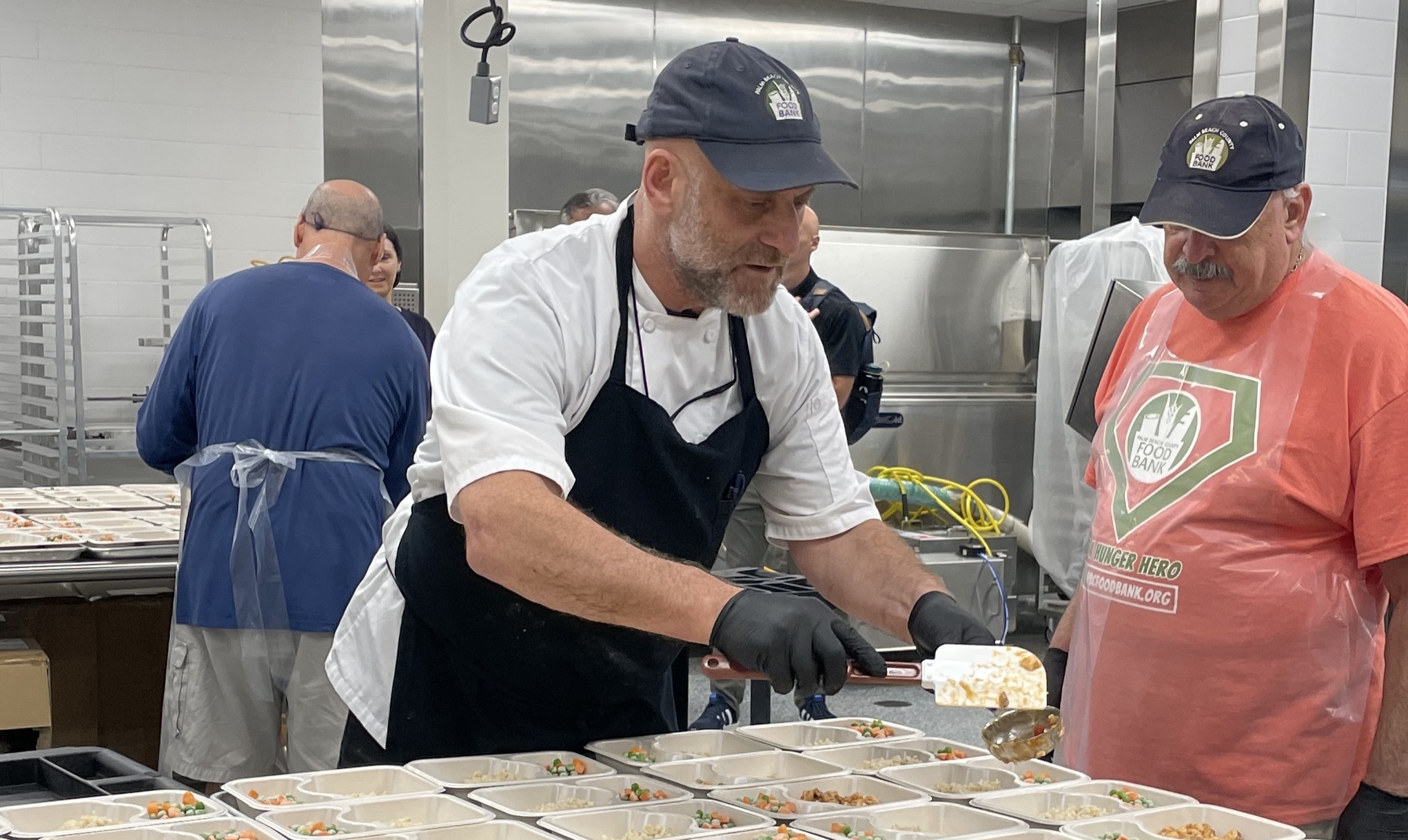 PBCFB Chef Doug and Volunteer Palm Beach County Food Bank.jpg