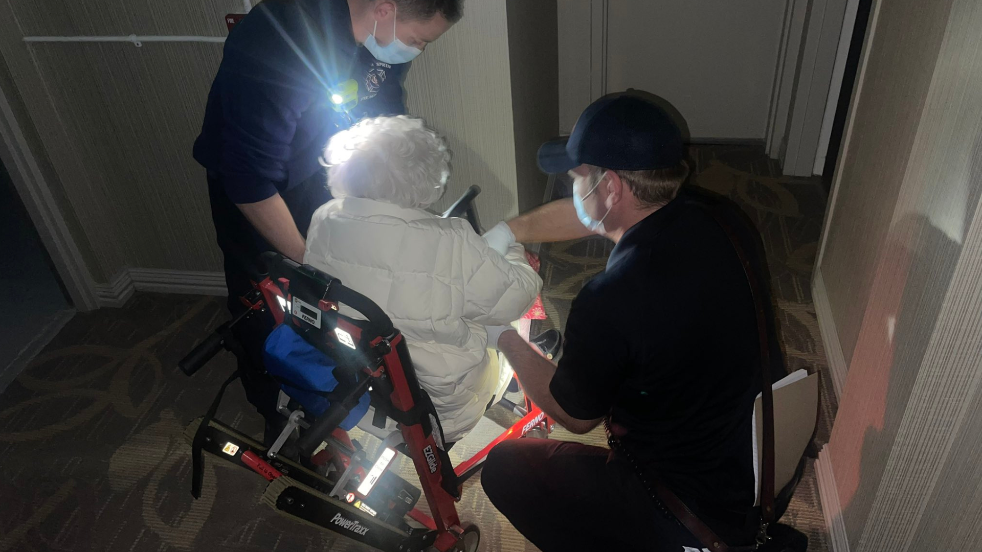 Regency Tower Apartments evacuations