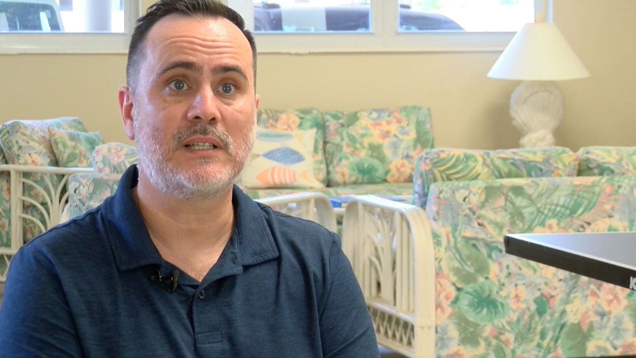 Dienaro Germanowicz, a physical therapist from Brazil working to stay in the U.S.