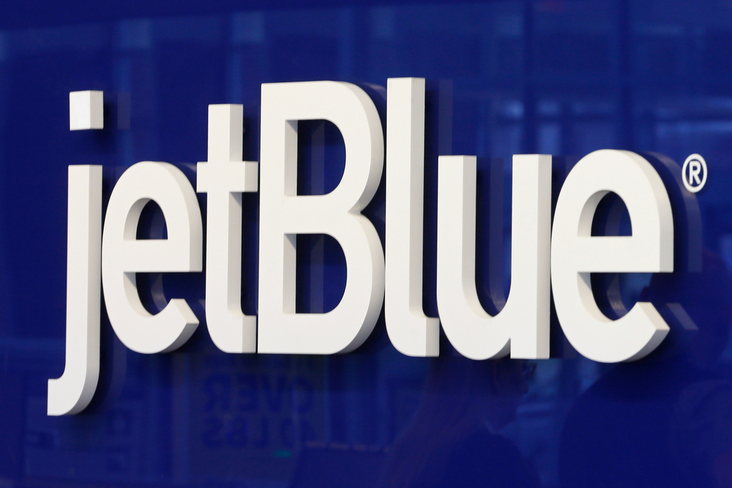 The JetBlue logo.