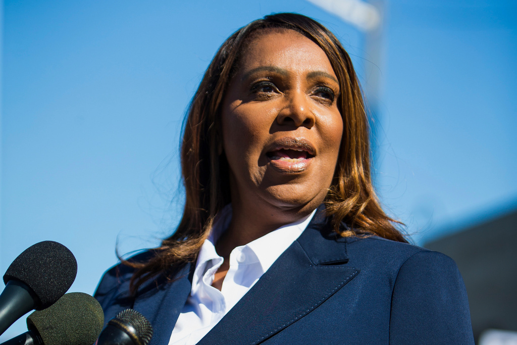New York Attorney General Letitia James.