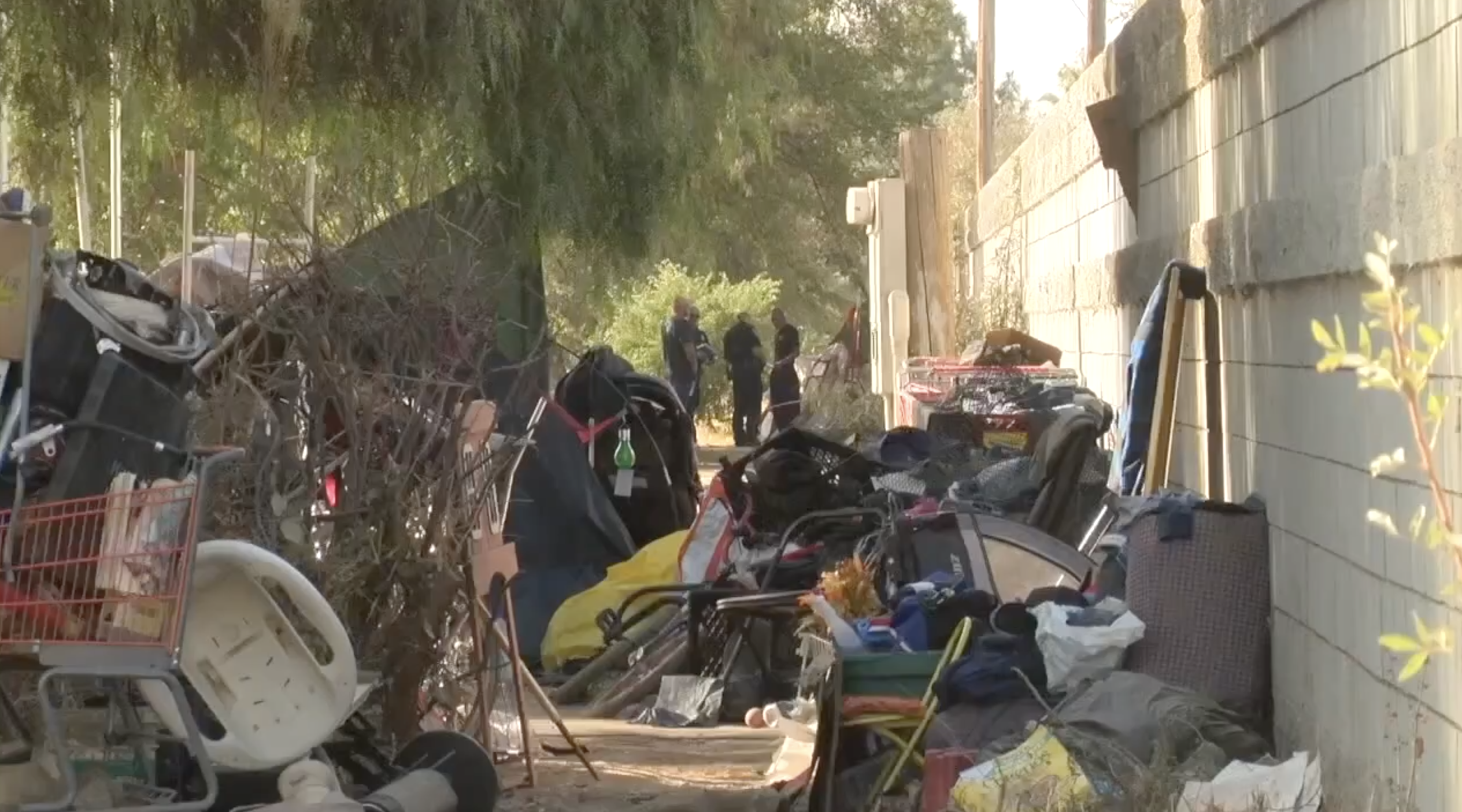 homeless encampment (file)