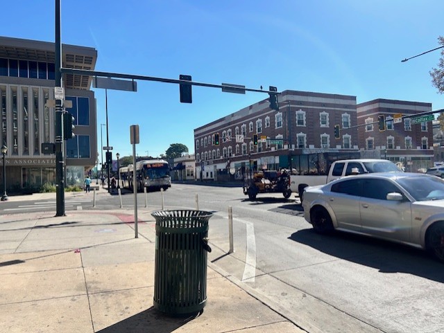 East Colfax BRT construction corridor