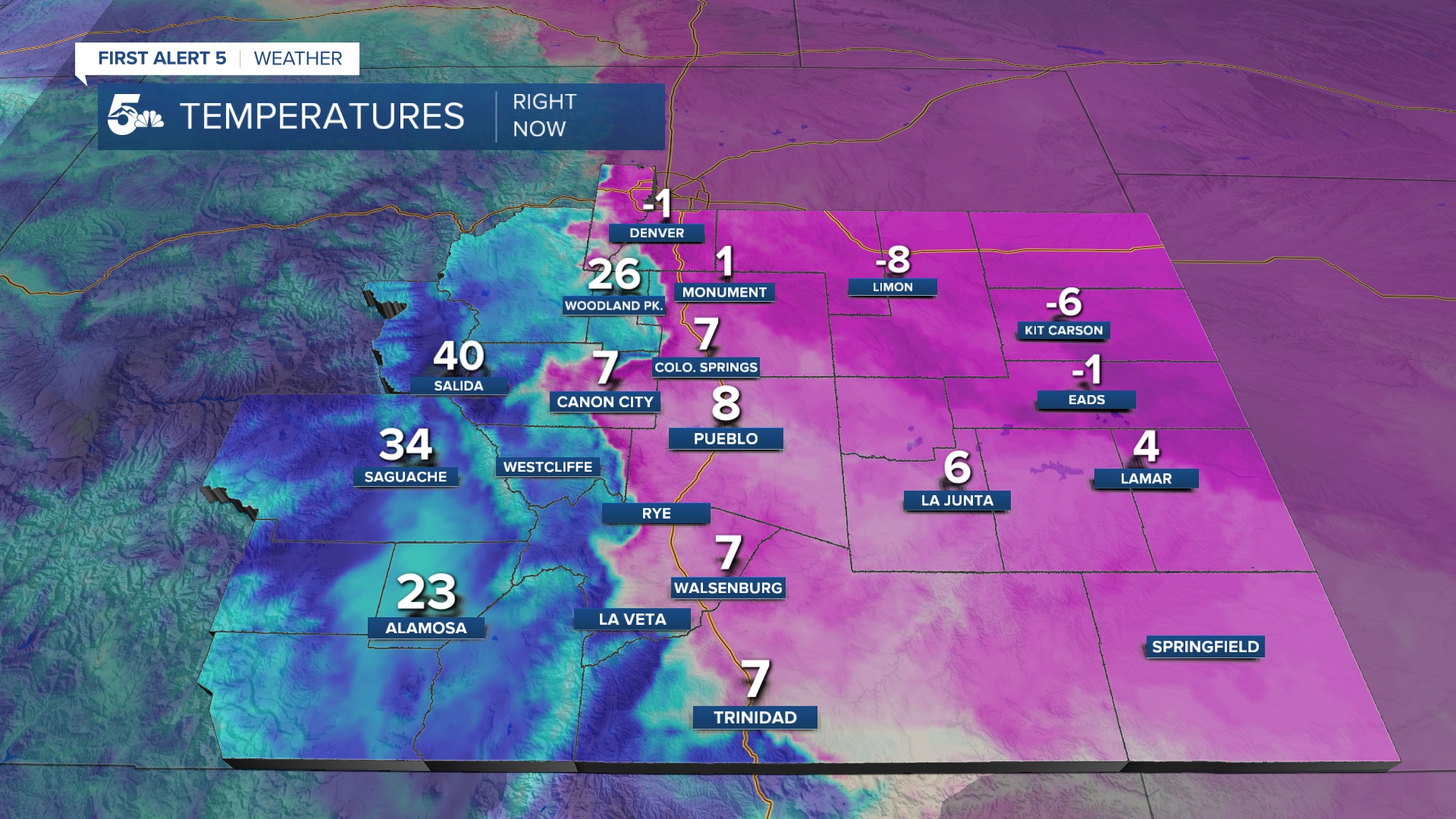 Temps Jan 6 2021 AM