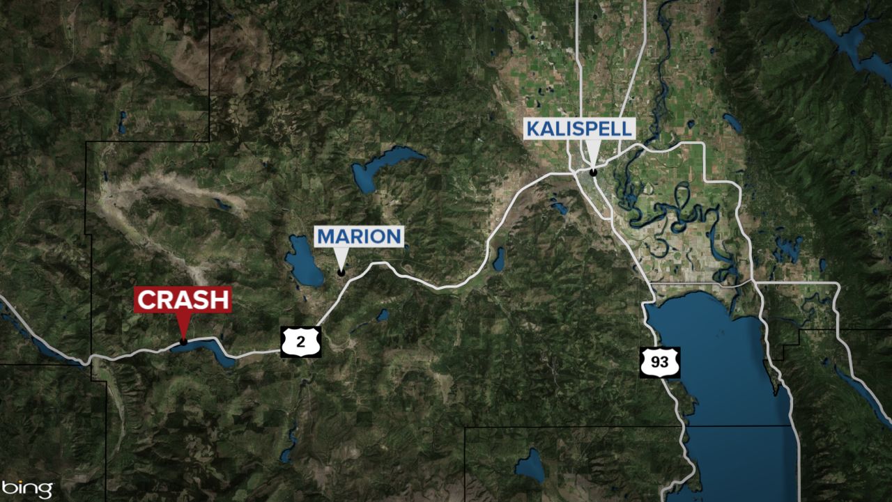 Man dies in two-vehicle crash in Flathead County