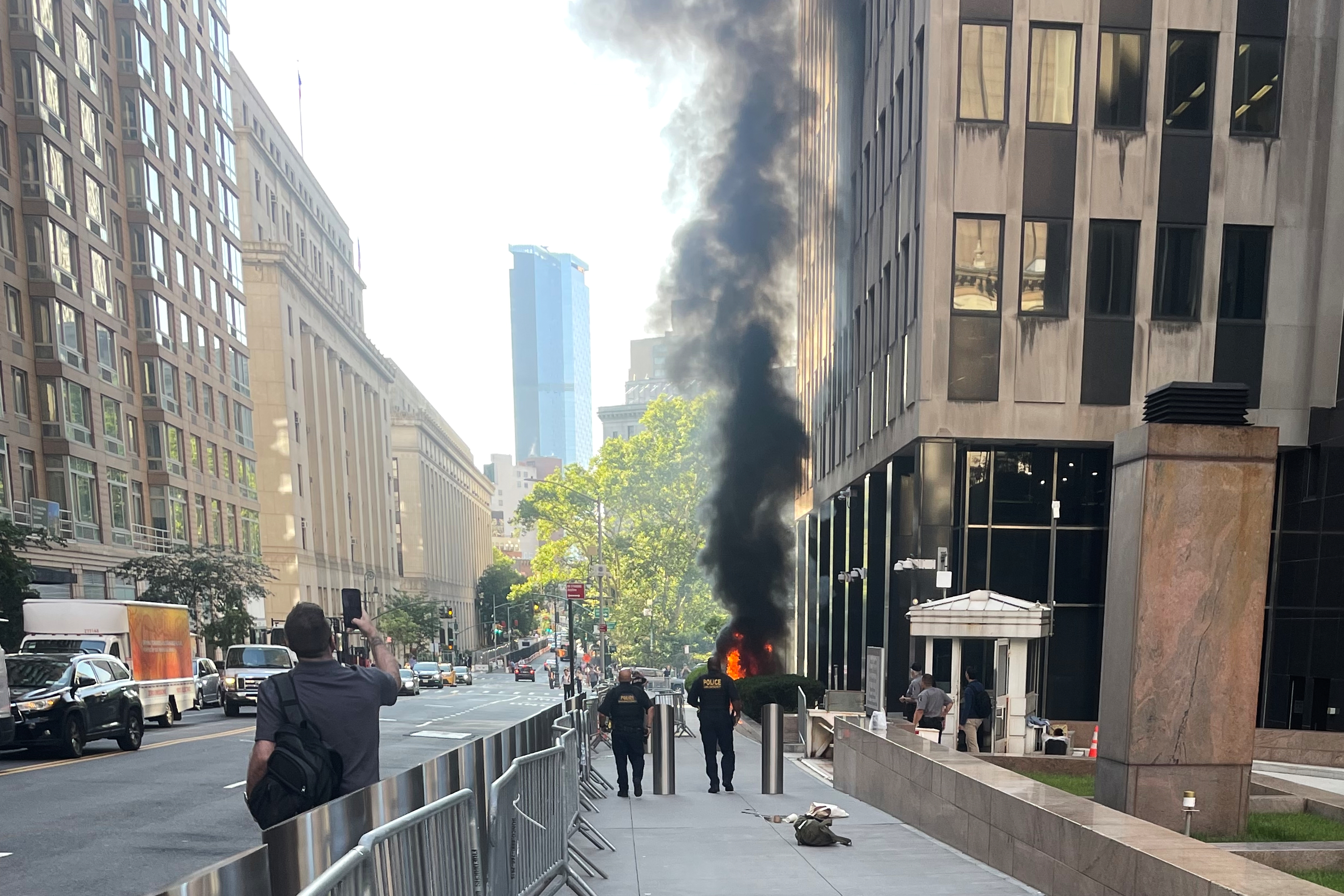 Federal Building Incendiary Device