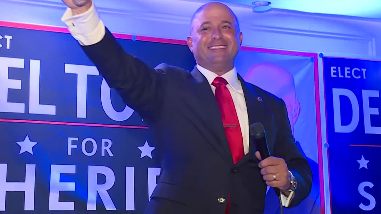 Richard Del Toro speaks on Aug. 20, 2024 after Florida primary