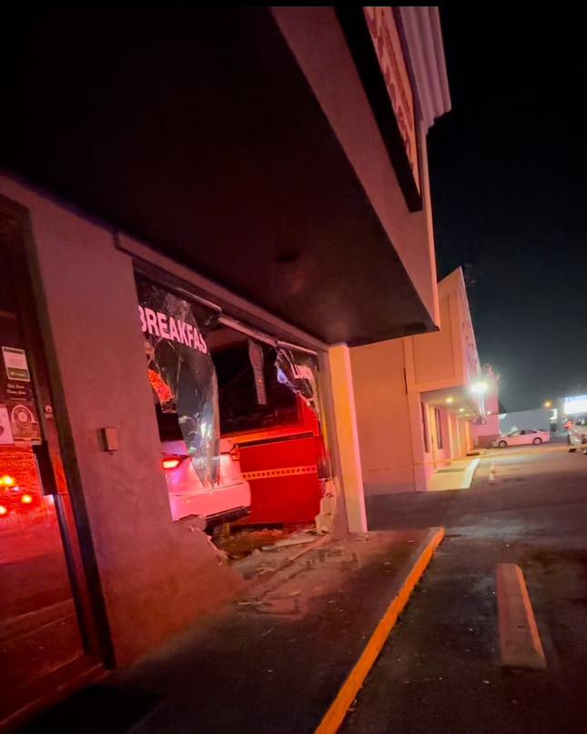 SUV Crashes Into Sweet's Diner