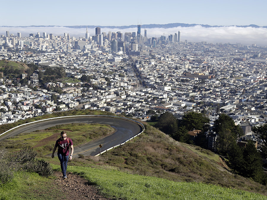 California Daily Life San Francisco Twin Peaks