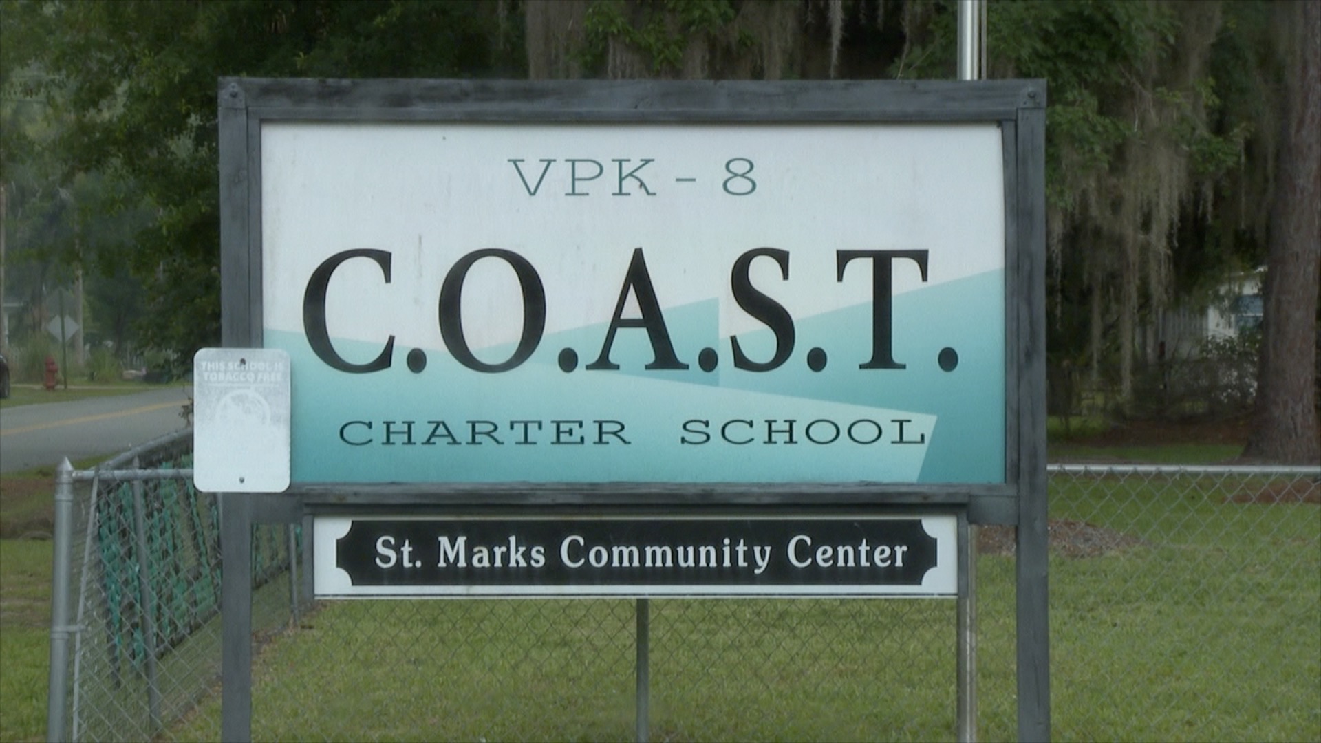 COAST Charter School Sign