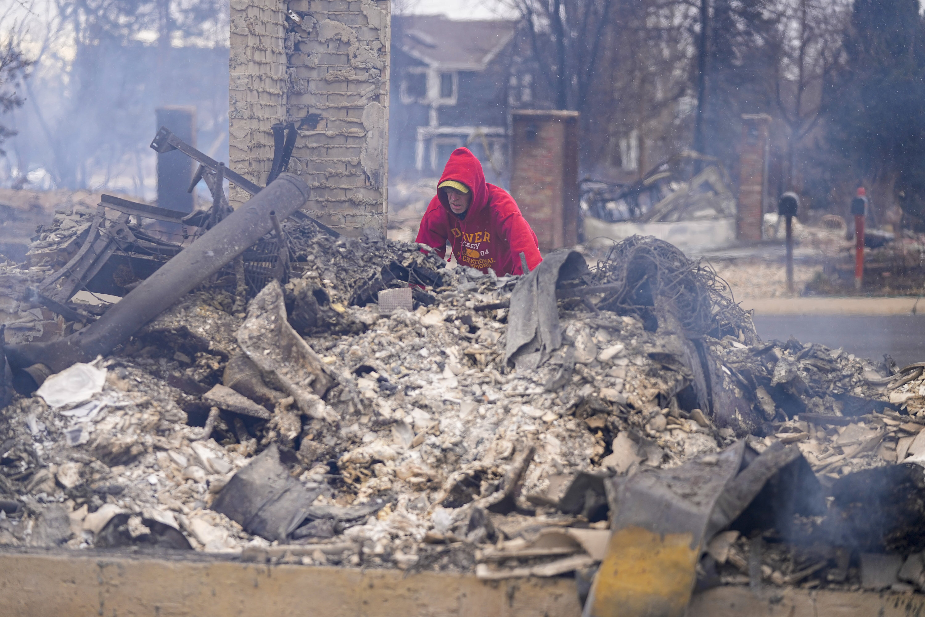 marshall fire damaged homes