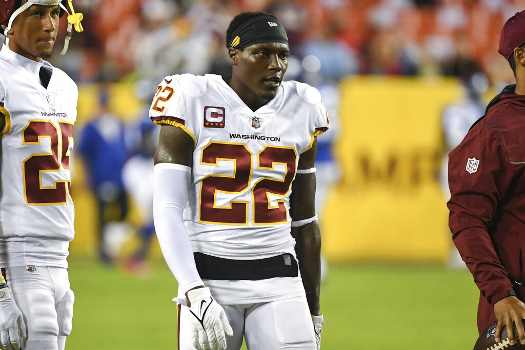 Washington Football Team defensive back Deshazor Everett (22)