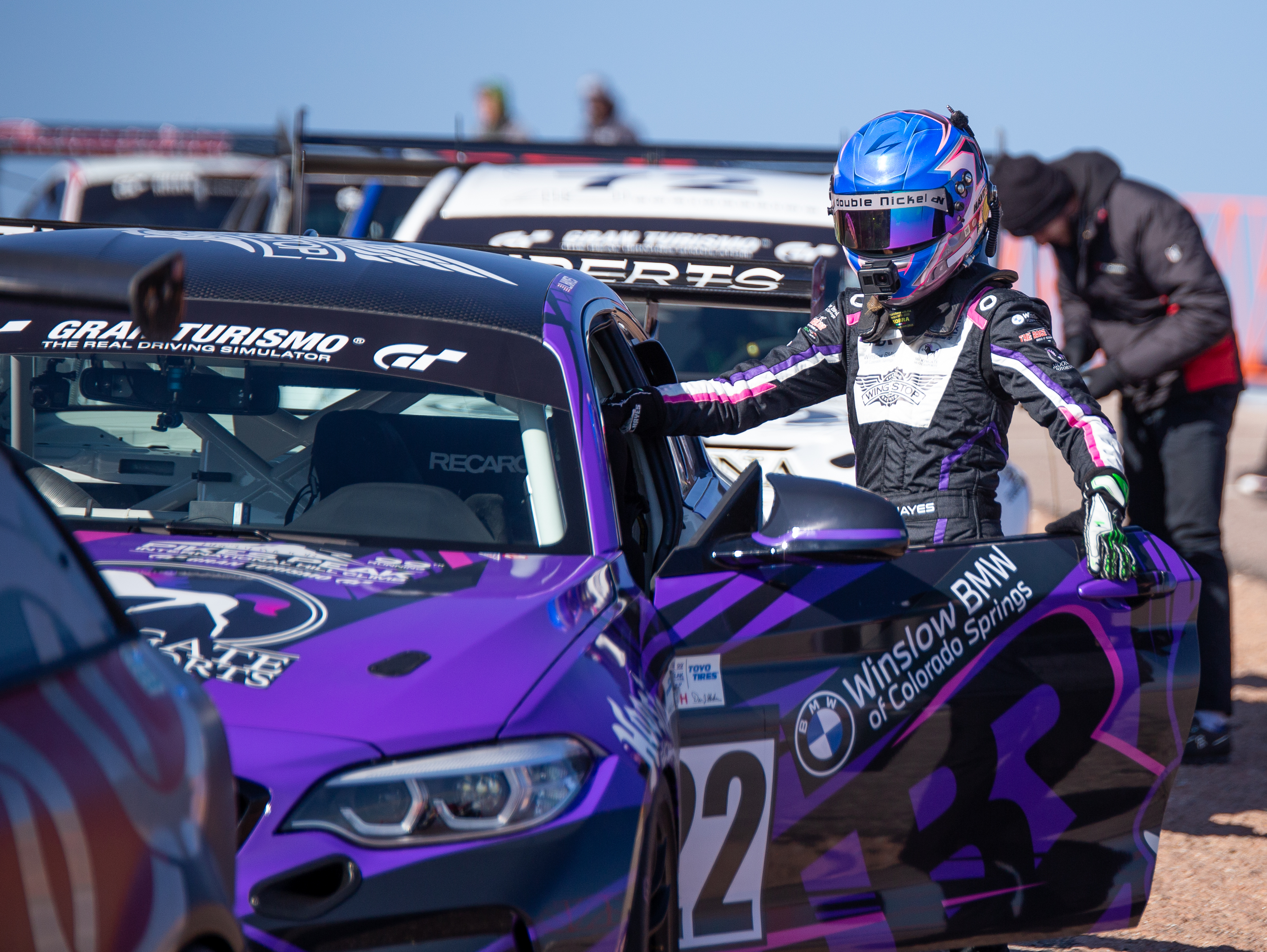 Laura Hayes is one of two women competing in the Pikes Peak International Hill Climb