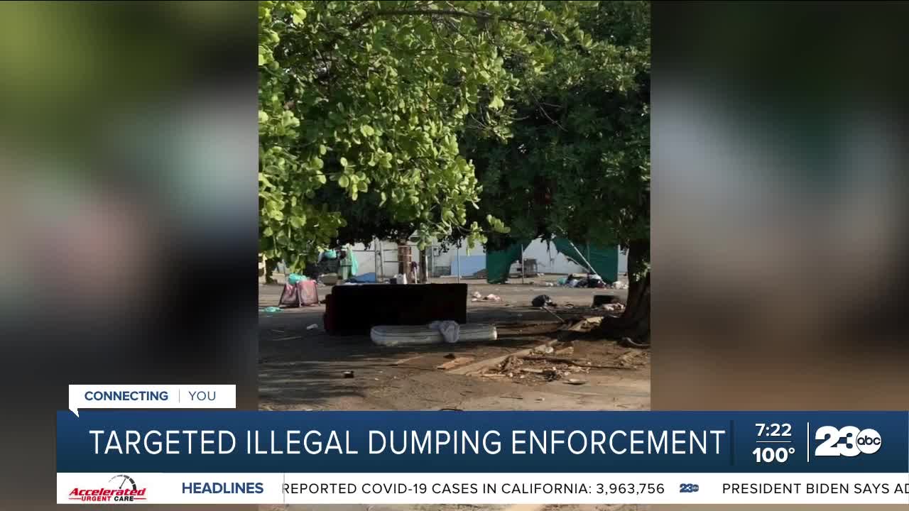 Illegal dumping July 27, 2021