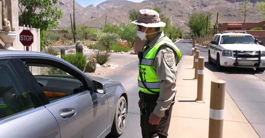 Pima County Sheriff's Auxiliary volunteers assist community during Bighorn Fire