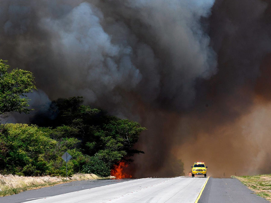 Maui Brush Fire