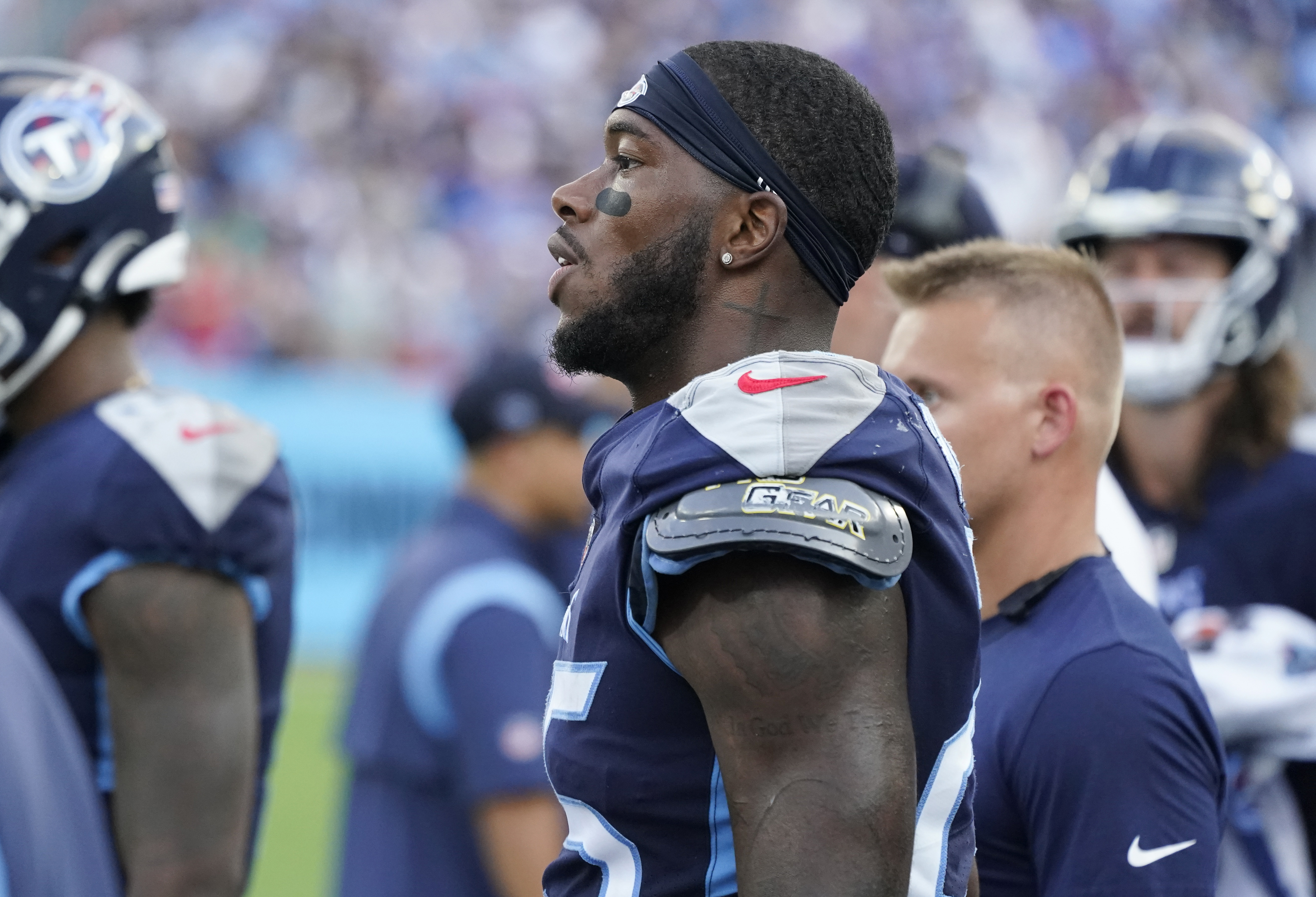 Titans Haskins Arrested Football