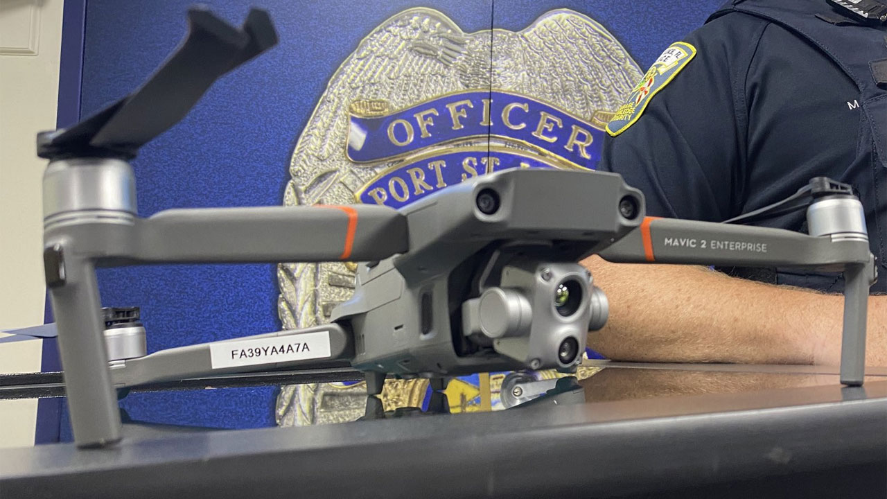 Port St. Lucie police drone 