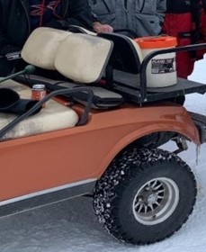 Stolen Golf Cart