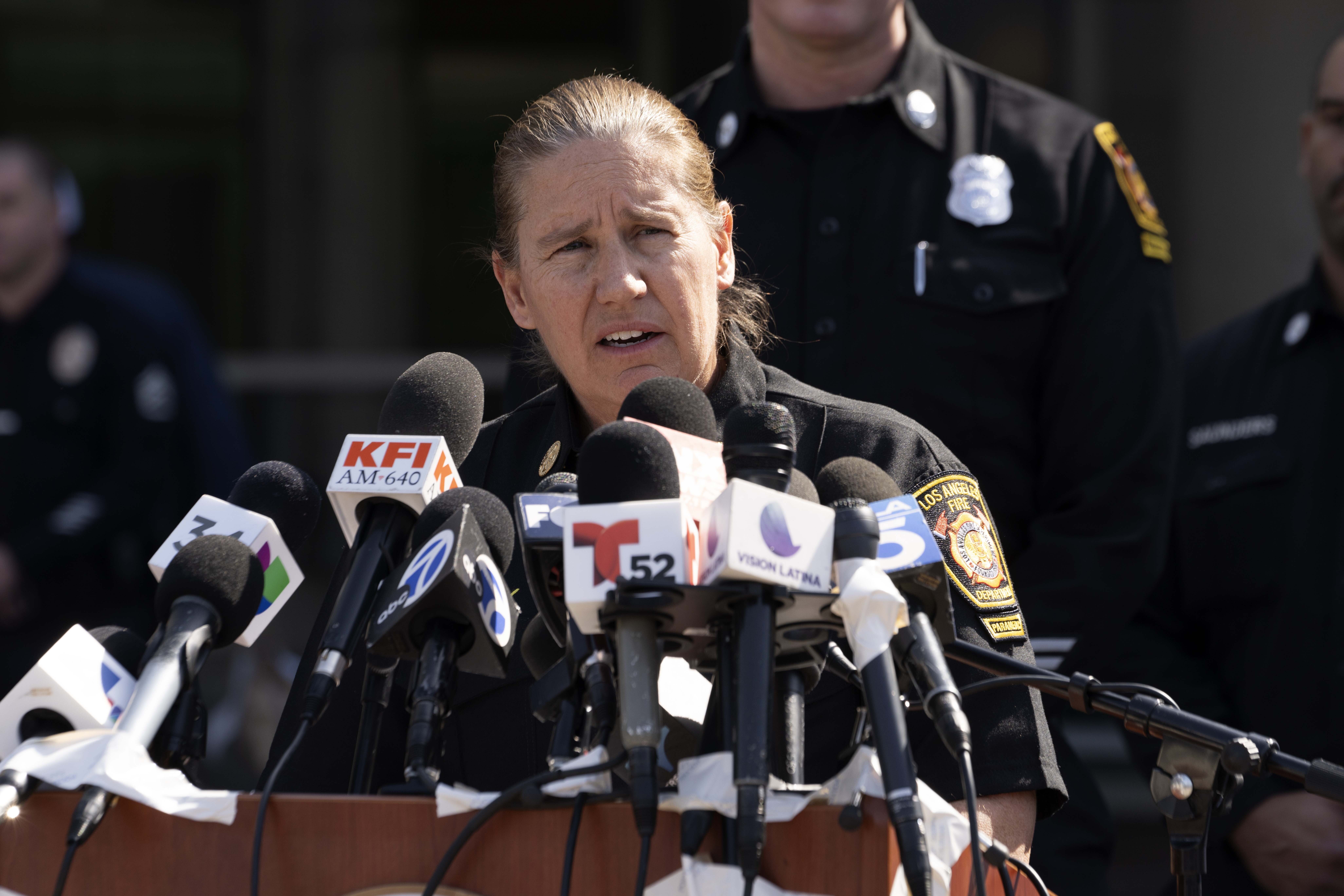 California Wildfires Fire Chief kristin crowley fired
