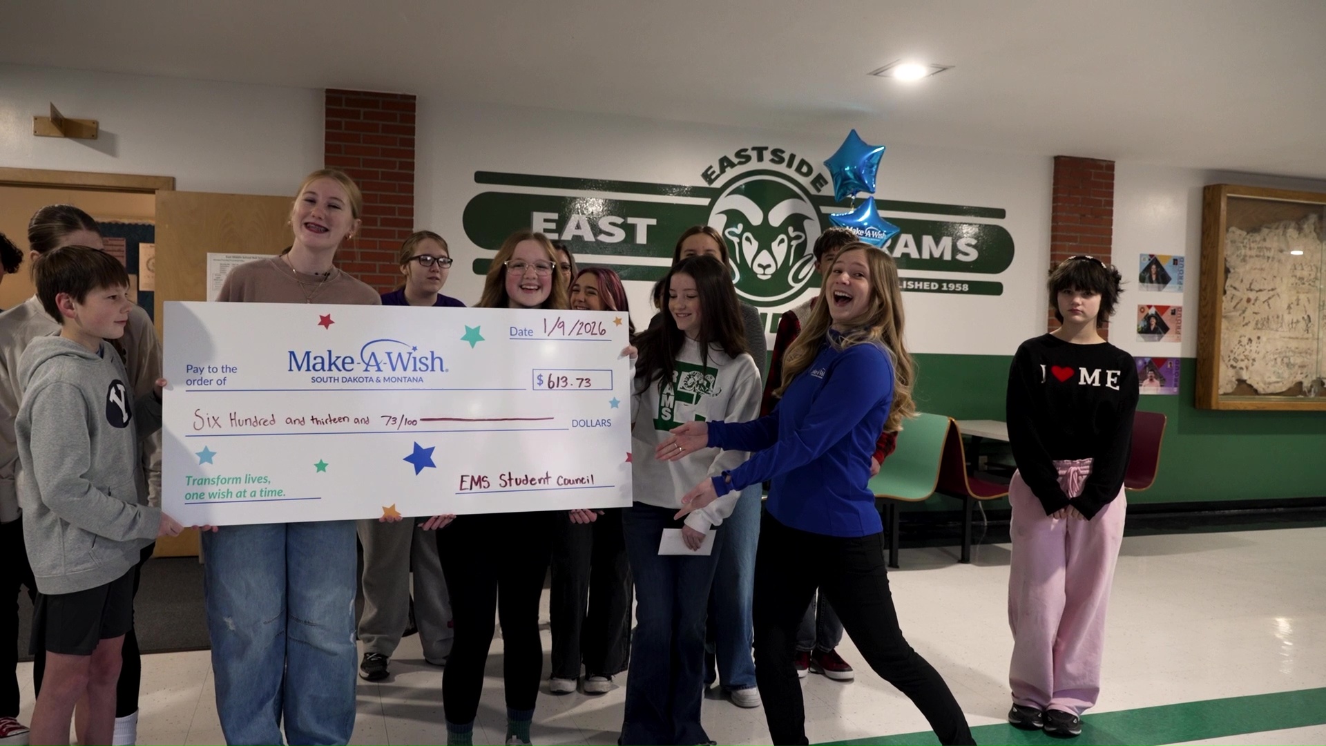 Students turn 'six-seven' meme into charitable giving campaign