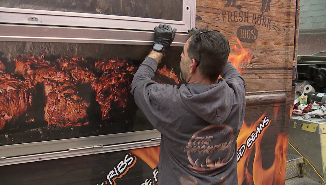 The Smokeman food truck