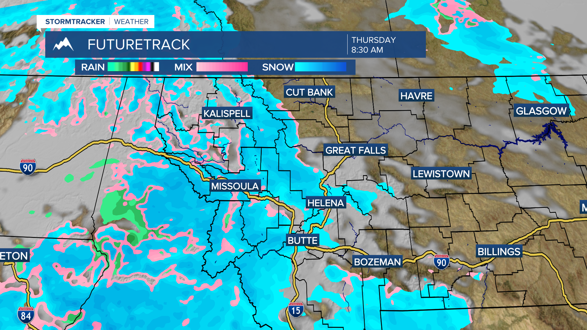 Snow expected Thursday 