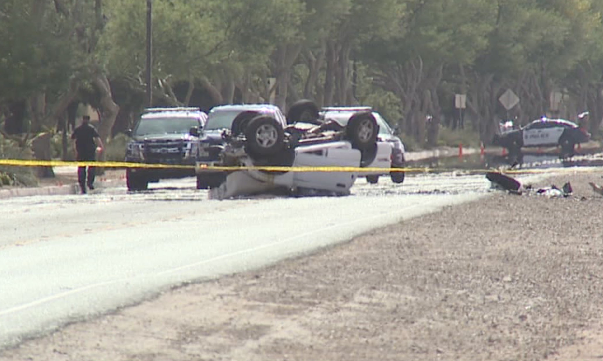 Collision at Higley and Chandler Heights 