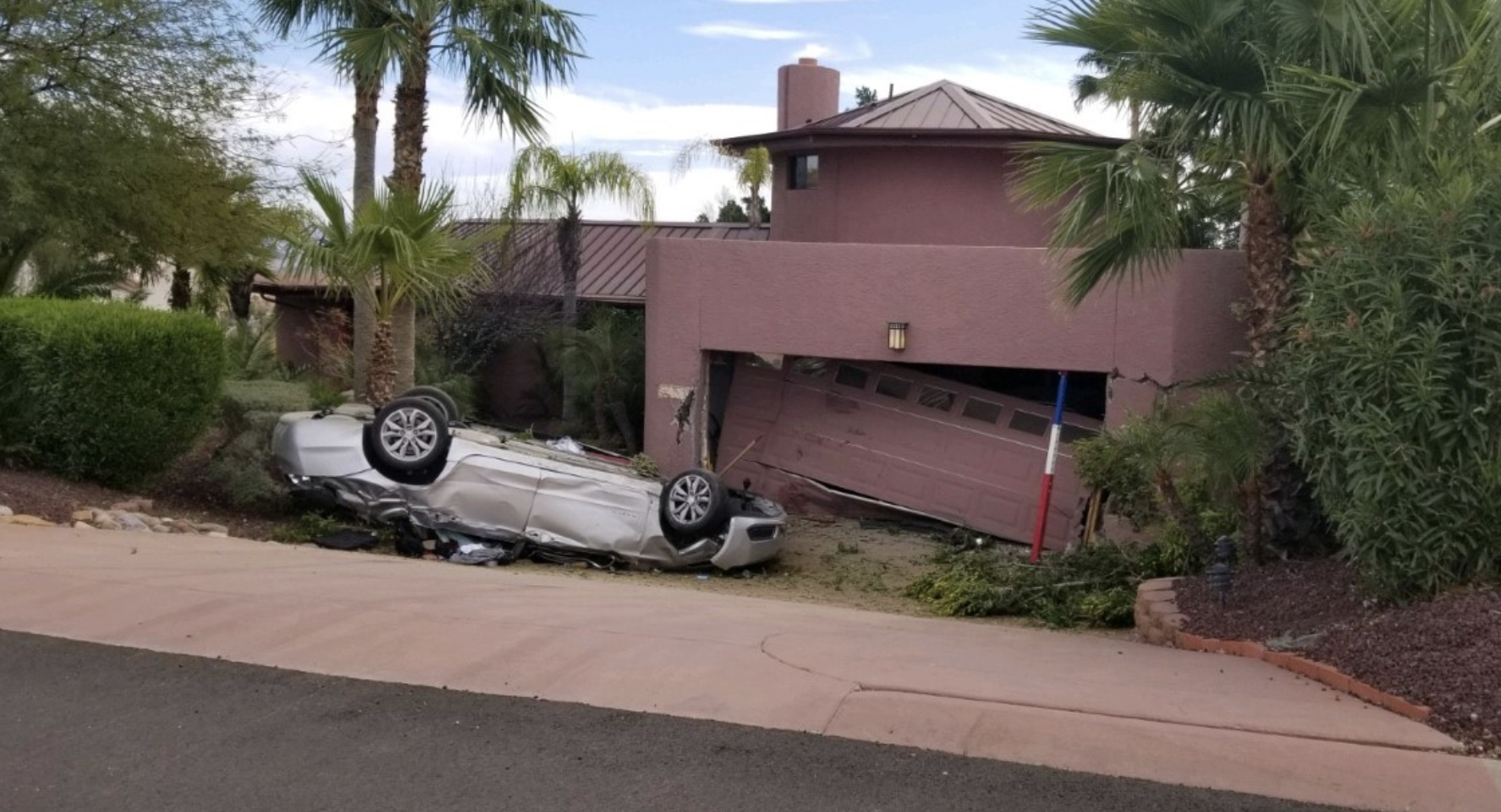 Car into home in Fountain Hills