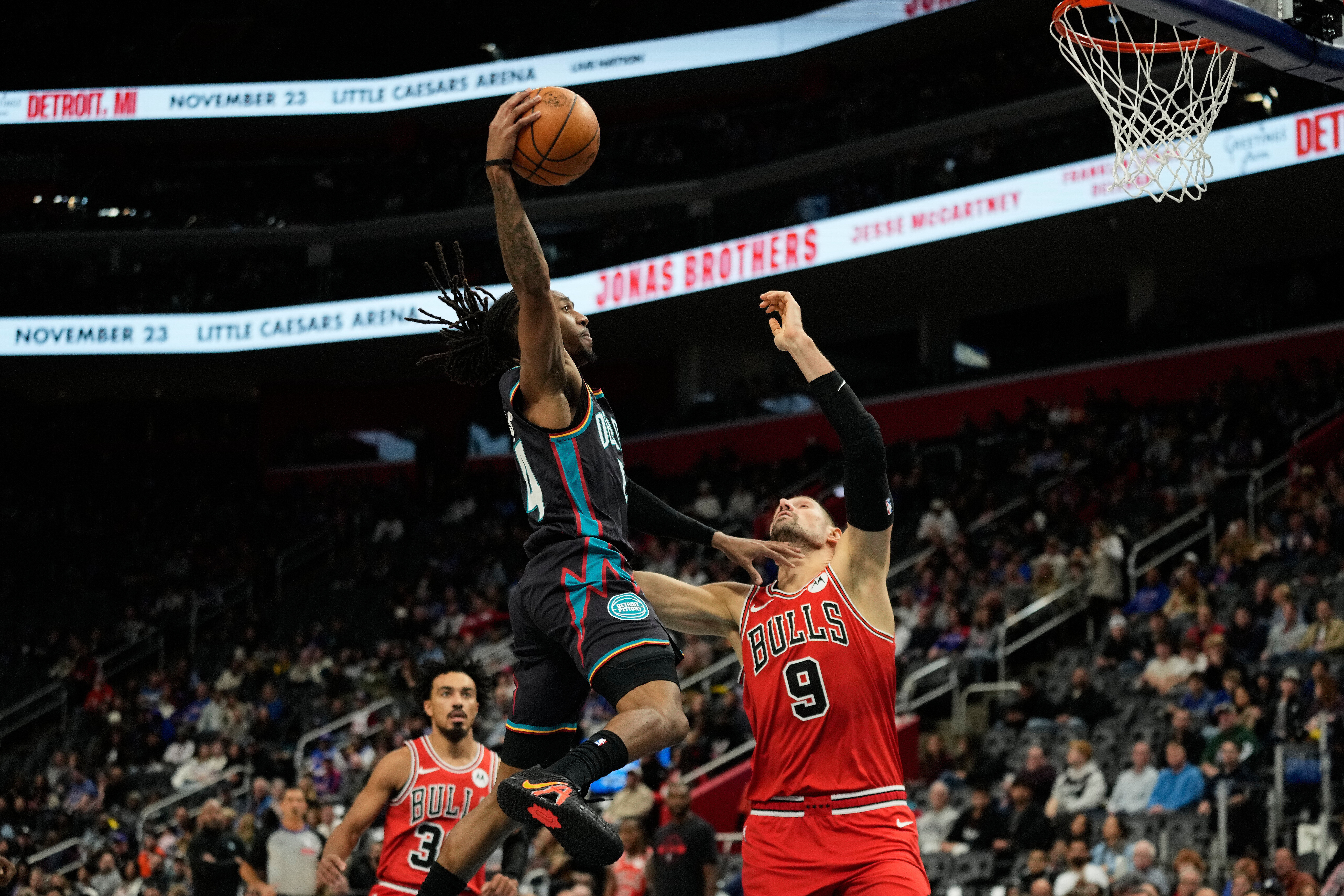 Bulls Pistons Basketball
