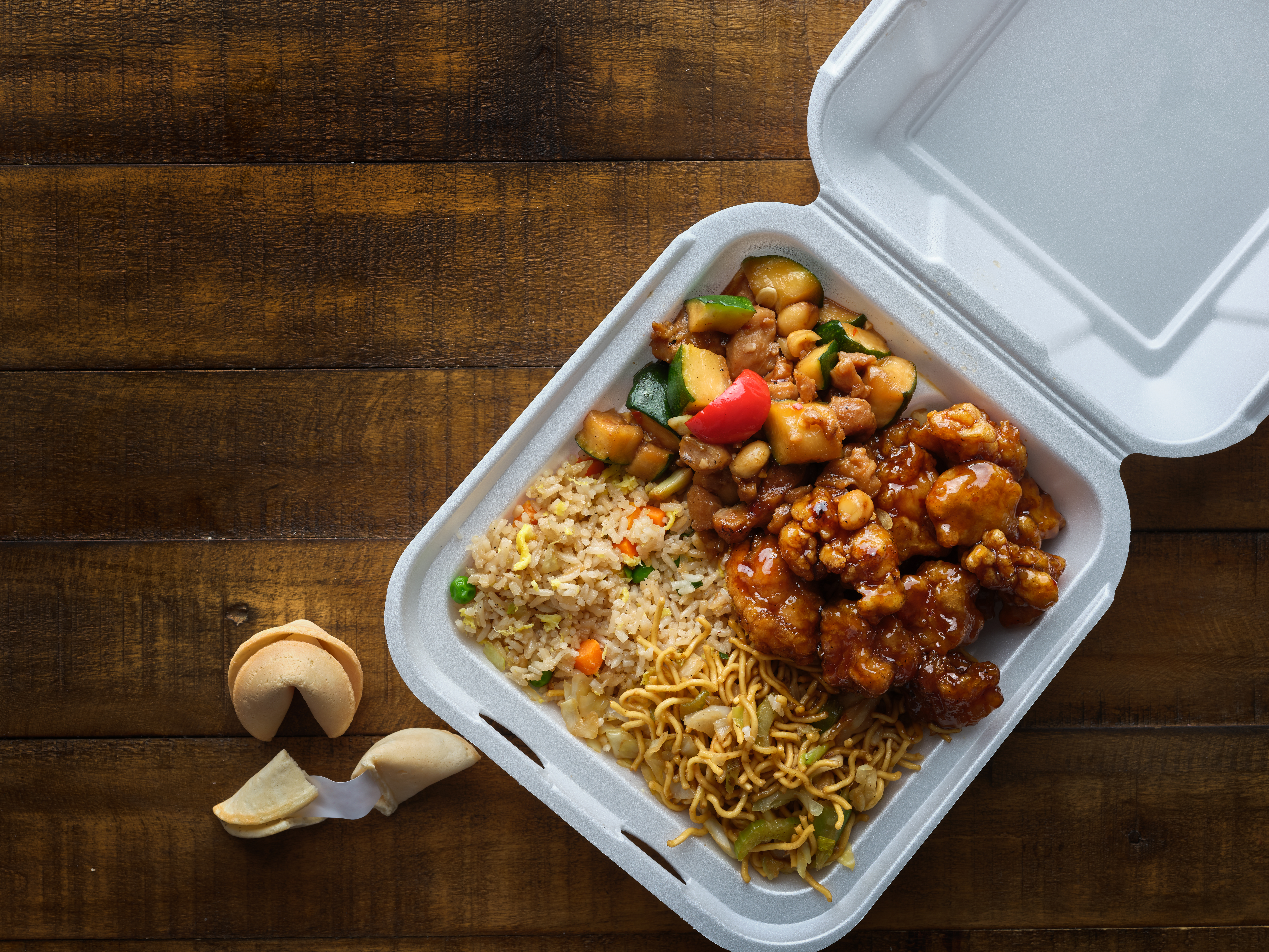 Styrofoam takeout