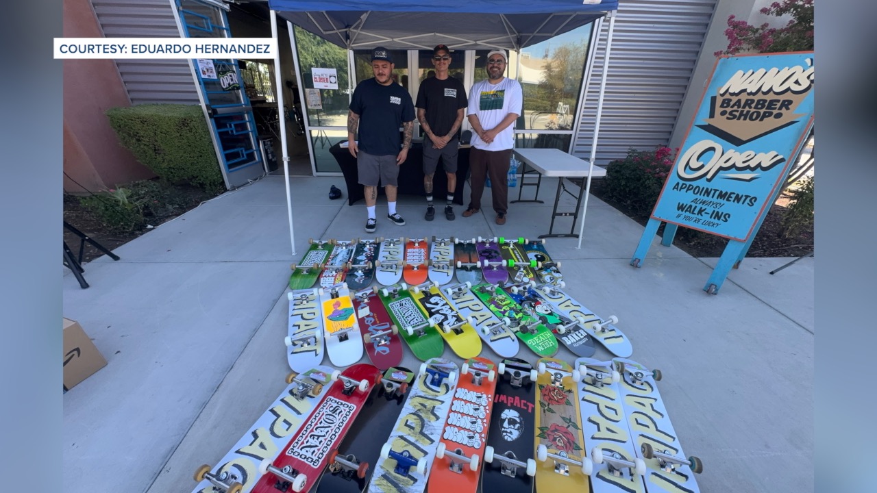 Three friends founded the nonprofit in early 2026 to distribute skateboards, and give back to their community