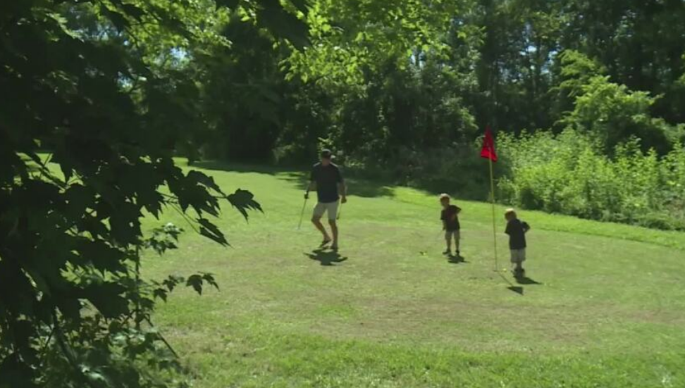 Louisa man builds 18-hole golf course in his own backyard