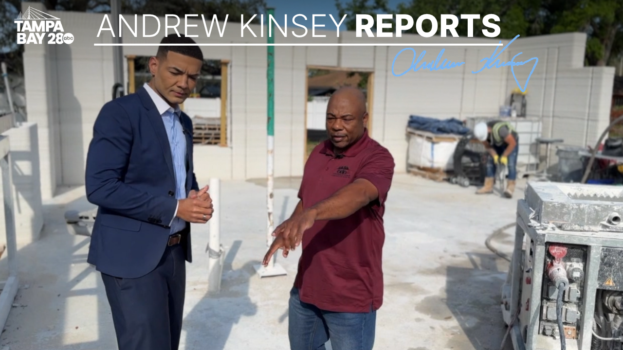 First 3D-printed affordable homes under construction in east Tampa