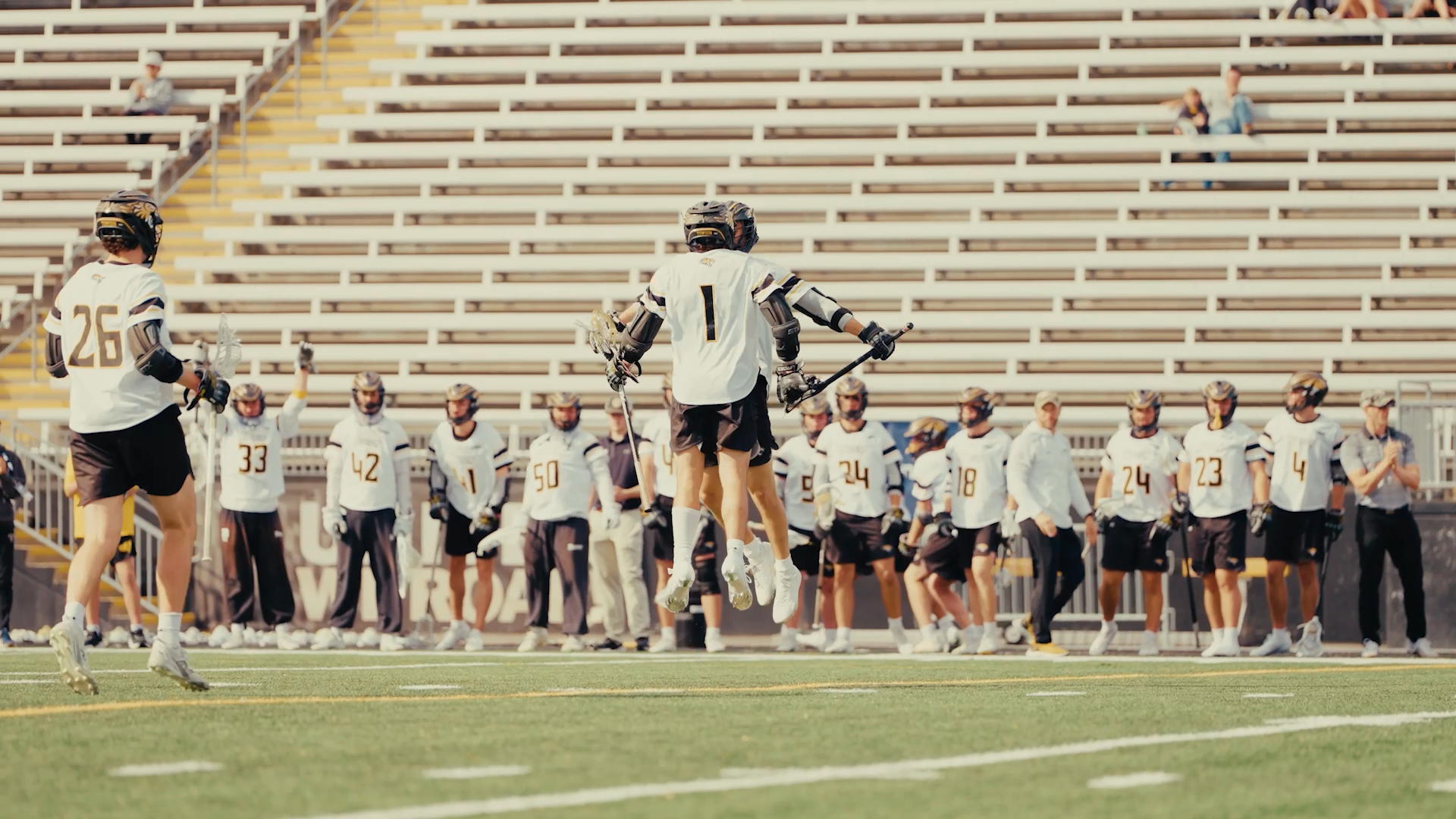 Towson men's lacrosse heads to CAA title game for the third straight season after beating Monmouth.