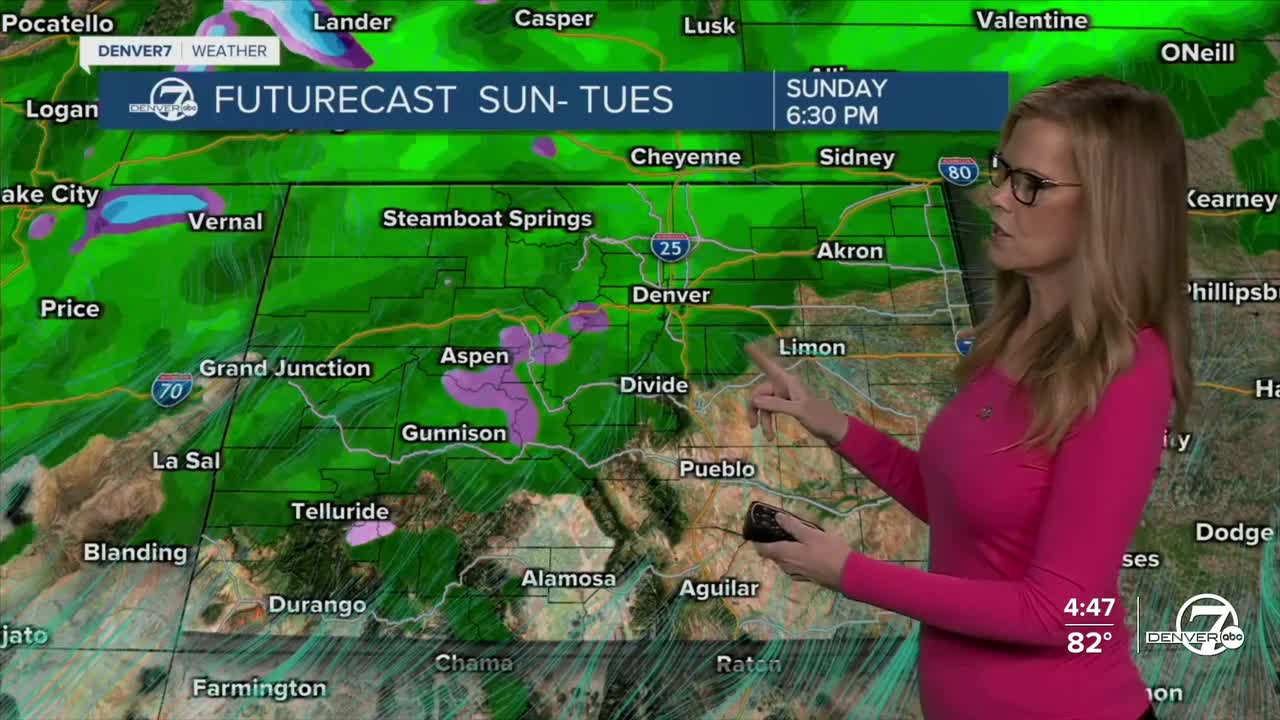 Rain this weekend