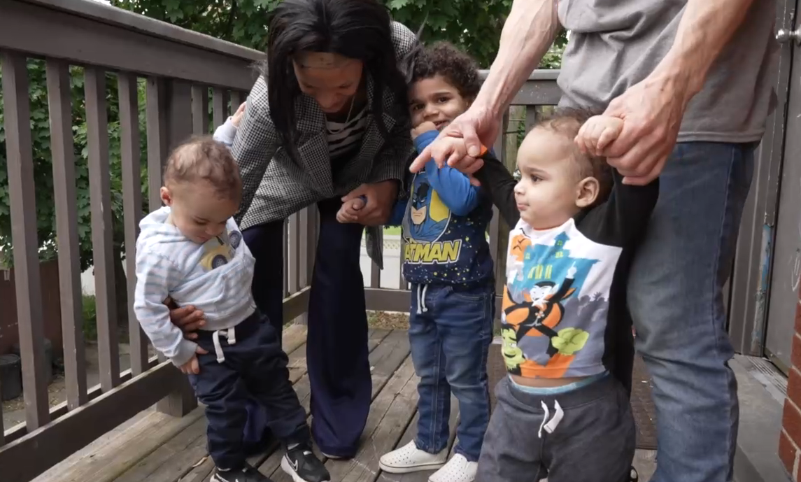 Mom reunites with children after vehicle theft