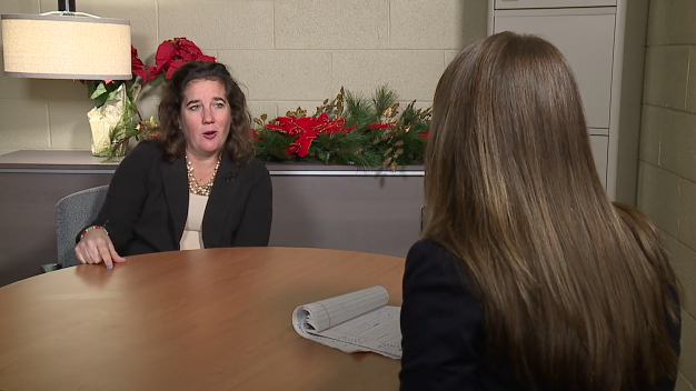 Kelly Madigan speaks after resignation announcement 