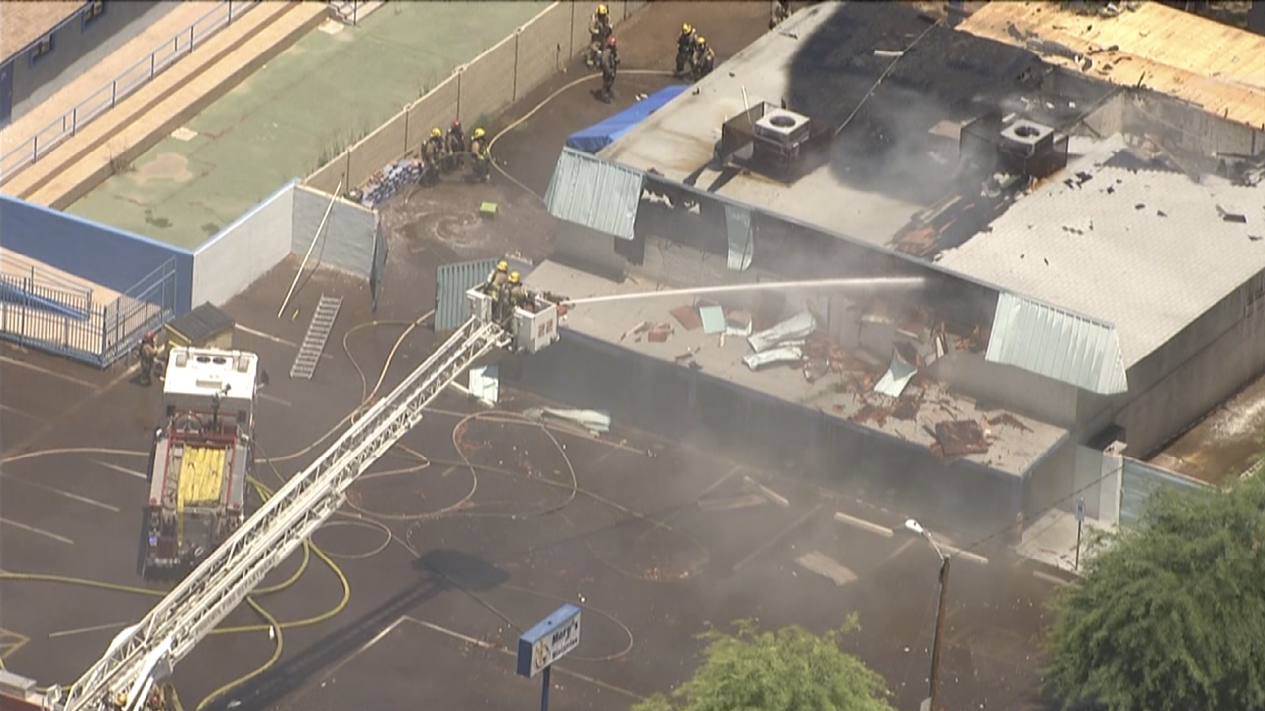 KNXV Central Avenue 2nd Alarm Fire 6-10-19