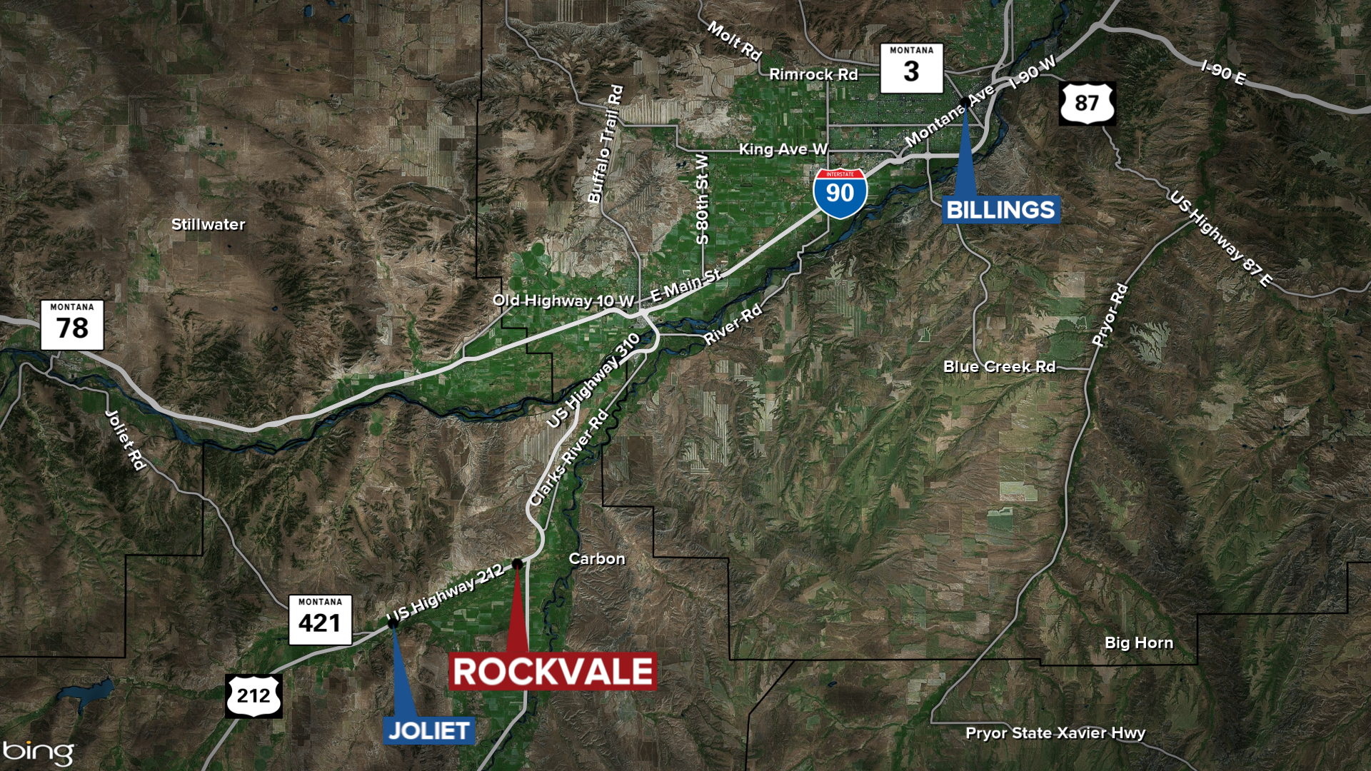 Fatal Rockvale ATV Crash Map