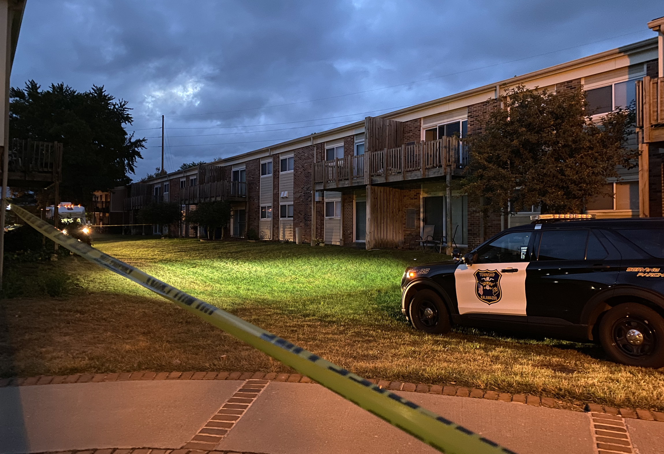 Kalmazoo Township Death Investigation at Lakeview Apartments