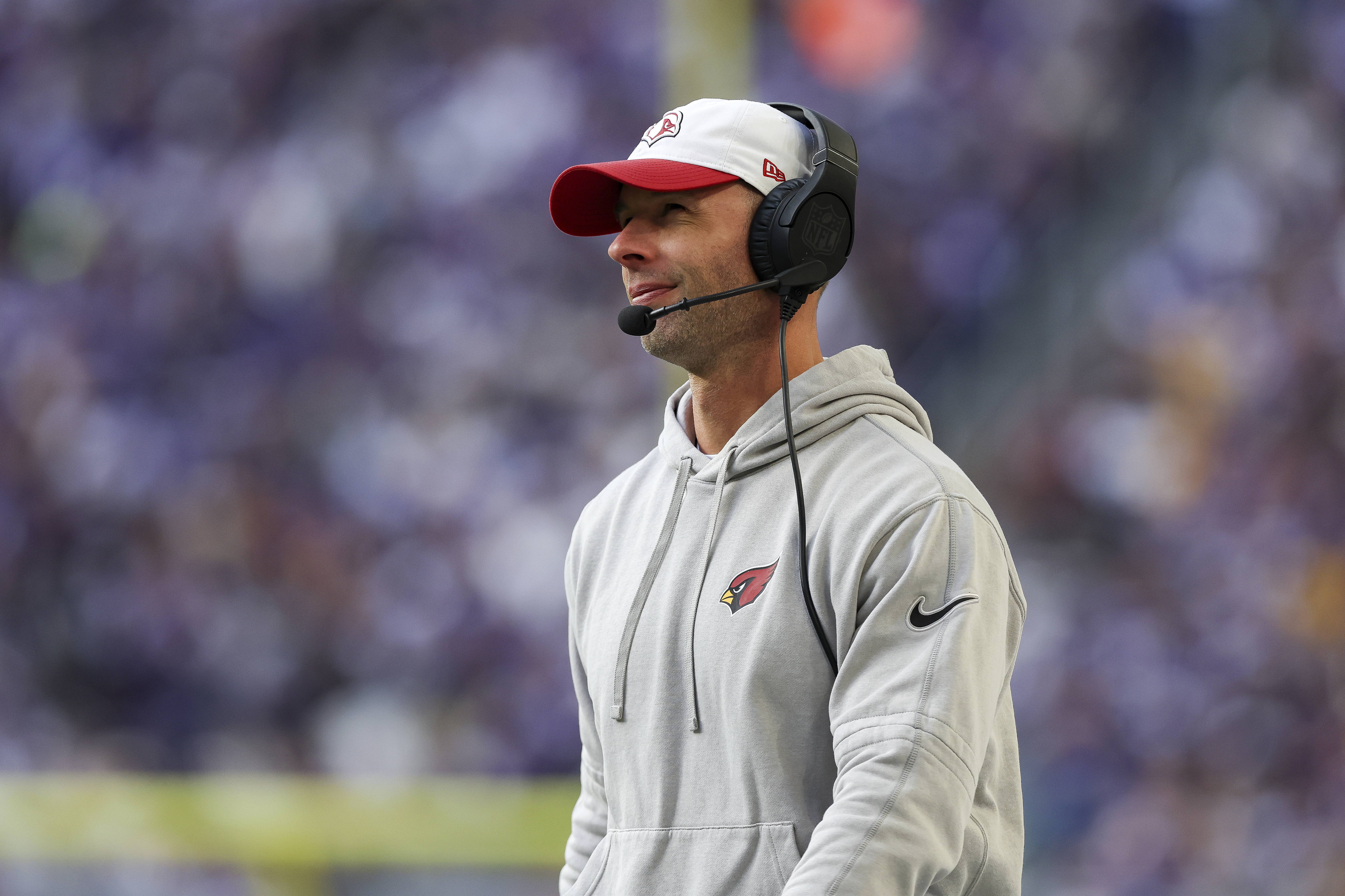 Arizona Cardinals head coach Jonathan Gannon