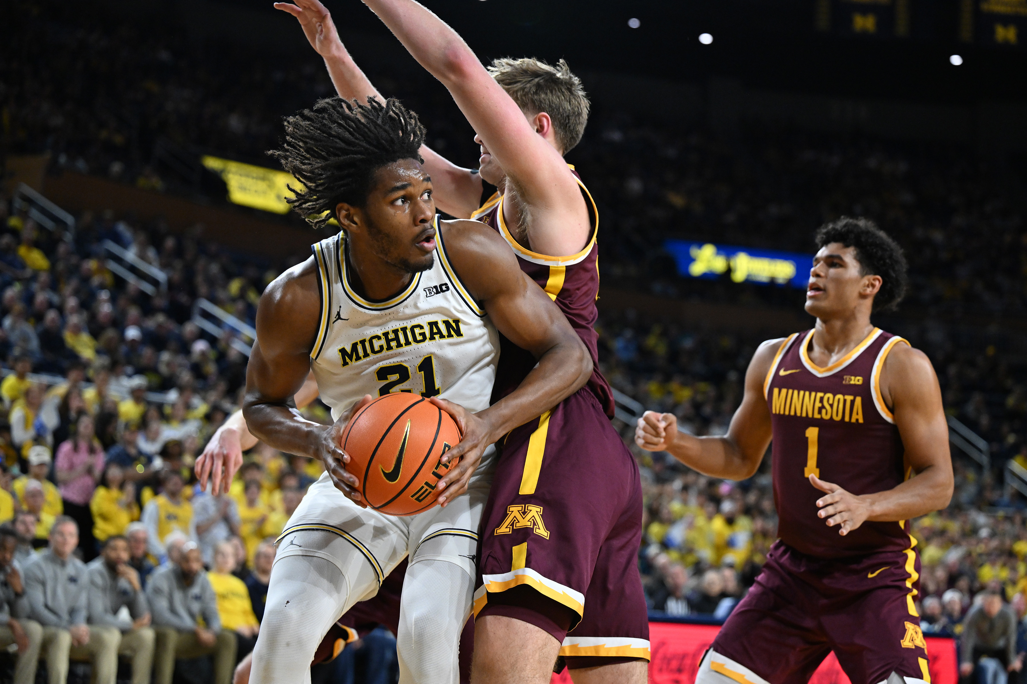 Minnesota Michigan Basketball