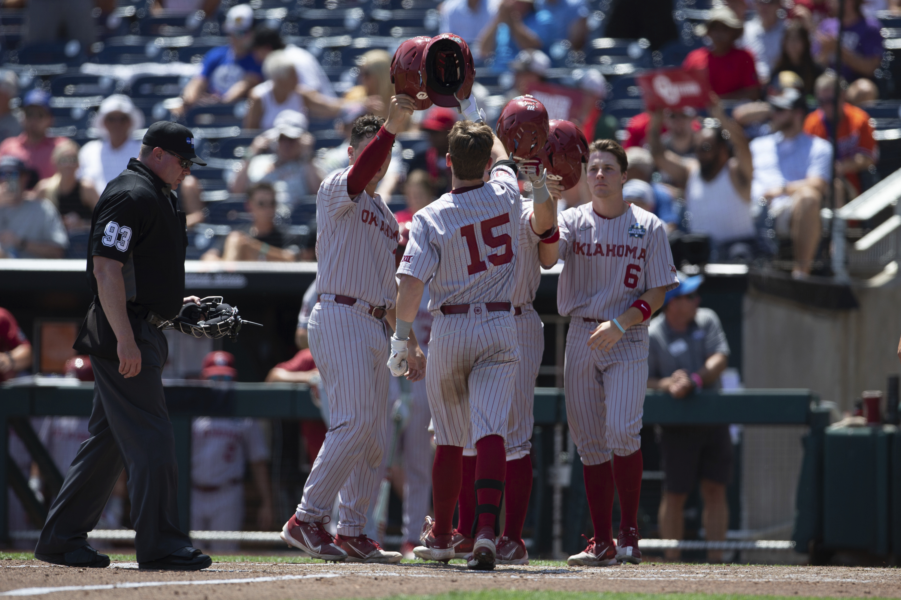 CWS Oklahoma Texas A M Baseball