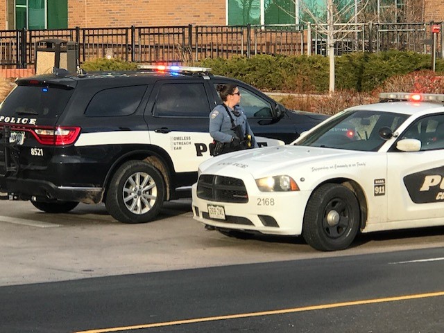 Police response at UCHealth Memorial