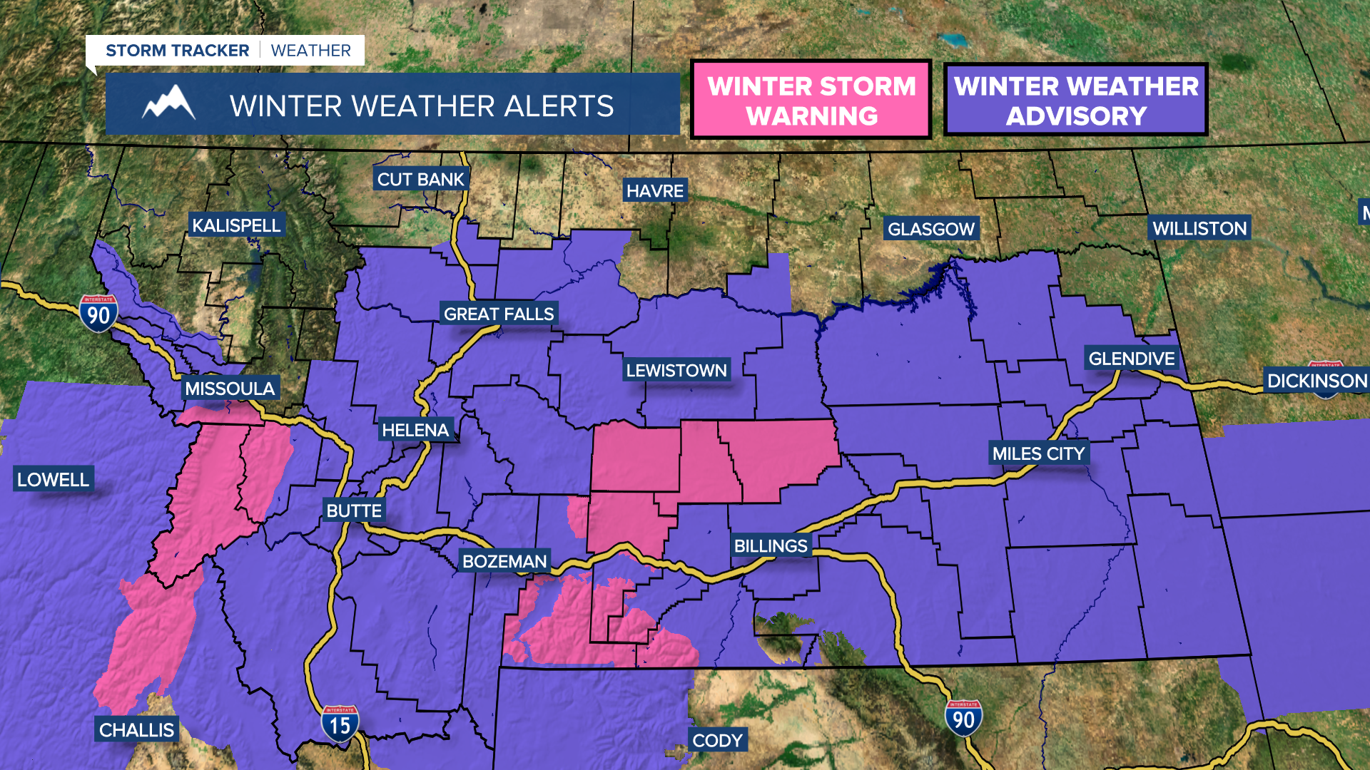 2-6-25 Winter WX Alerts