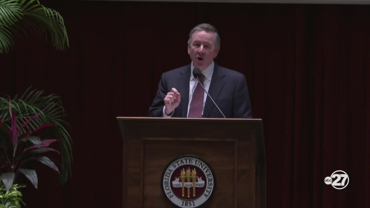 Florida State University President Highlights University's Resilience and Growth in Annual Address