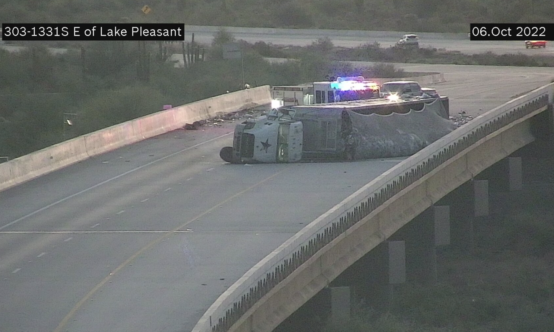 Loop 303 rollover Lake Pleasant