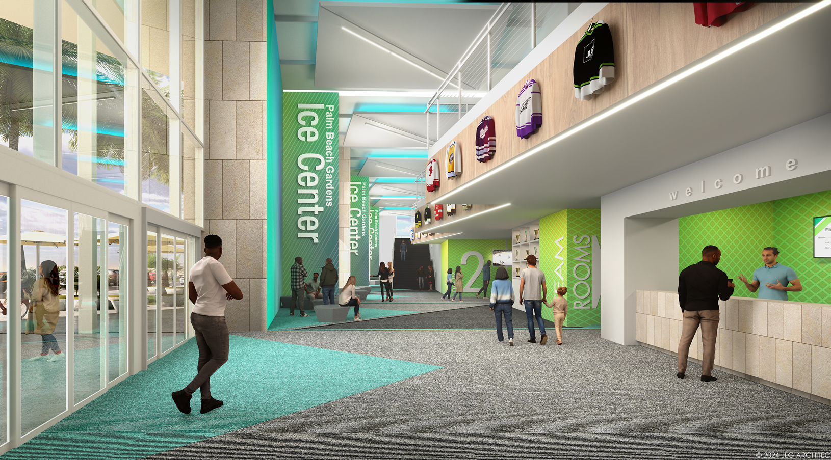 lobby of Palm Beach Gardens ice center.png